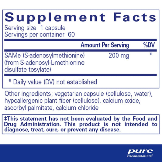 SAMe (S-Adenosylmethionine)