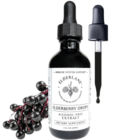 ELDERBERRY DROPS - SUGAR-FREE 2 OZ