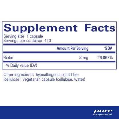 Biotin 8 mg