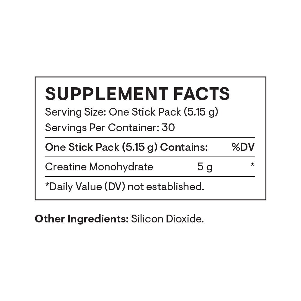 Creatine Travel Pack