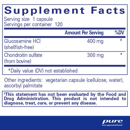 Glucosamine HCl+ Chondroitin