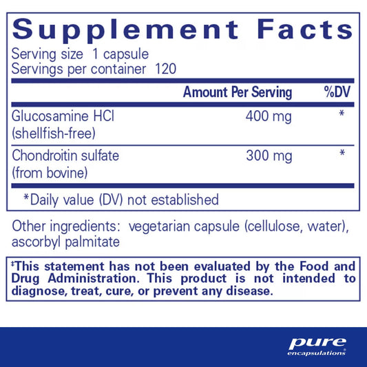Glucosamine HCl+ Chondroitin