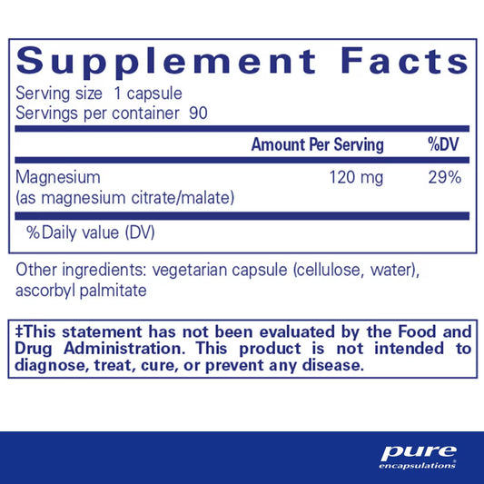 Magnesium (Citrate/Malate)