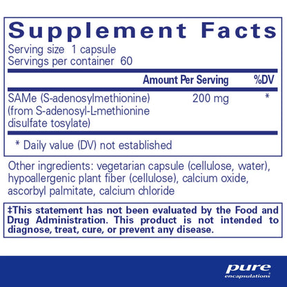 SAMe (S-Adenosylmethionine)