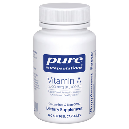 Vitamin A 3,000 mcg (10,000 IU)